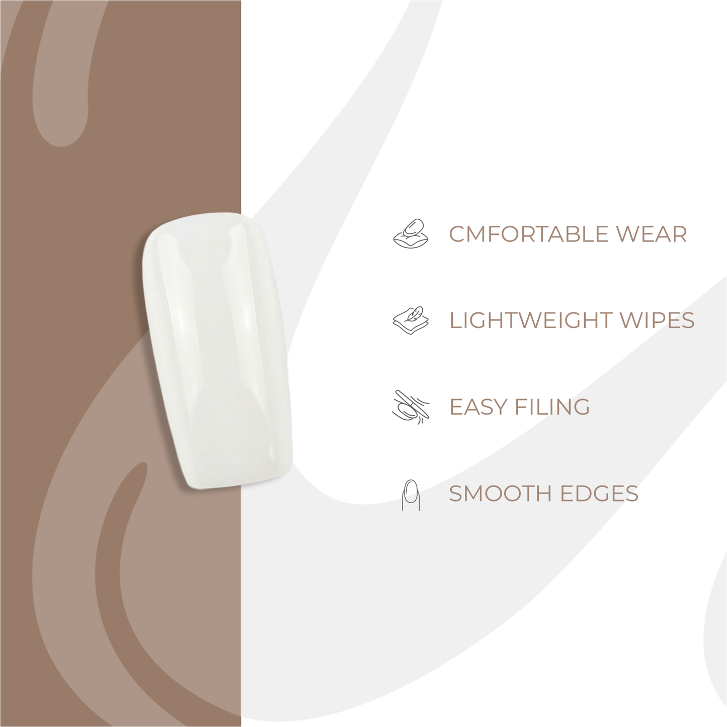 Full Cover Nail Tips - Calyx Nails India
