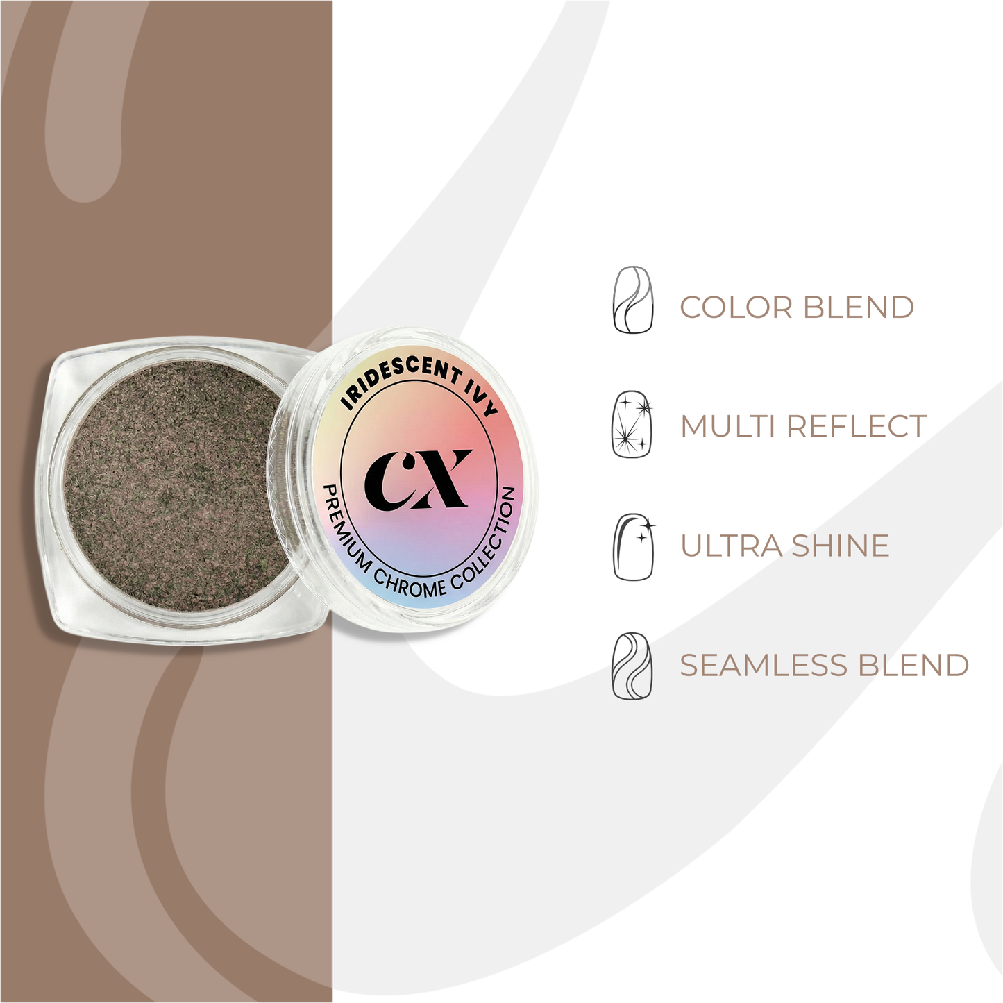 Iridescent Ivy Duo Chrome Powder | DC - 016