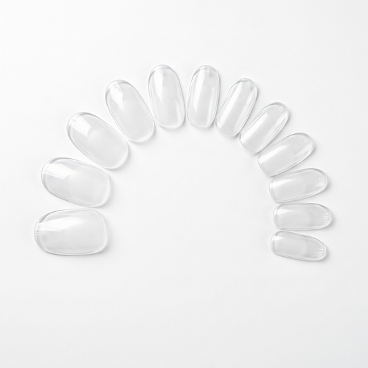 Soft Gel Tips - Oval - Calyx Nails India