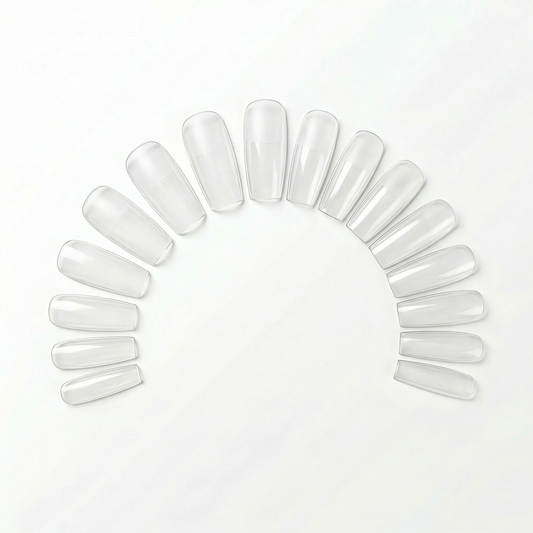 Soft Gel Tips - Square - Calyx Nails India