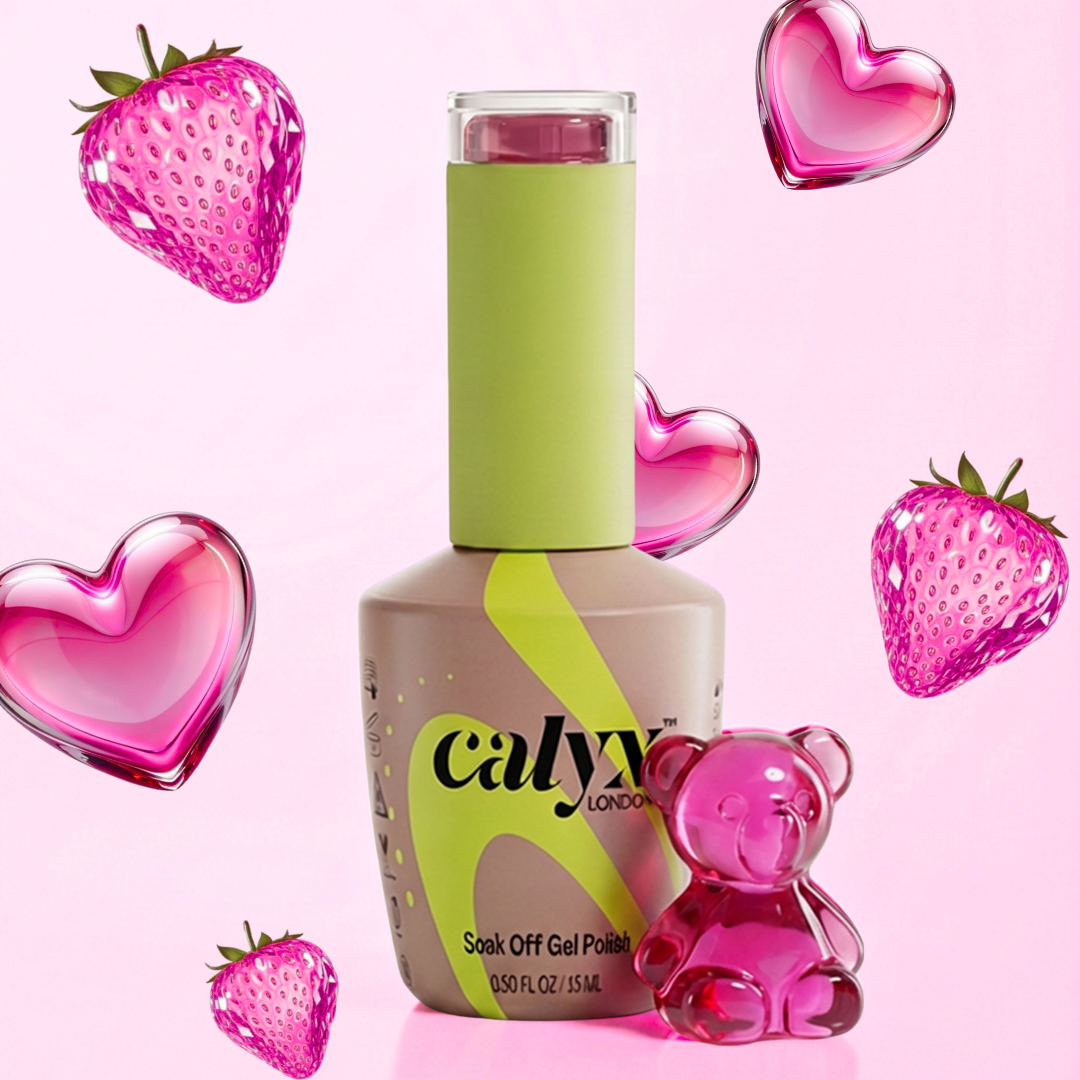Calyx fruity jelly gel nail polish sheer glossy nails India