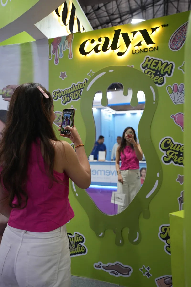 Calyx gel polish event showcase India