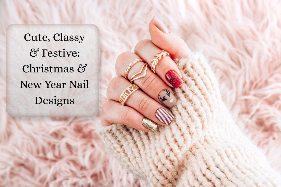 Cute, Classy & Festive: Christmas & New Year Nail Designs 