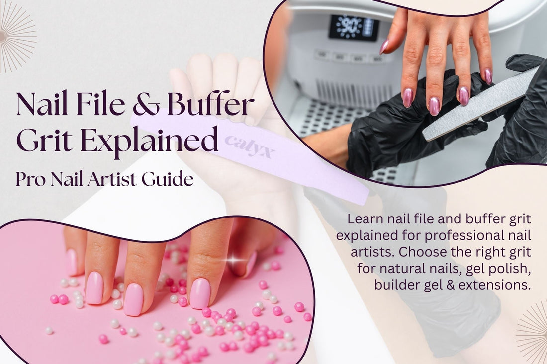 Nail File & Buffer Grit - Calyx Nails India