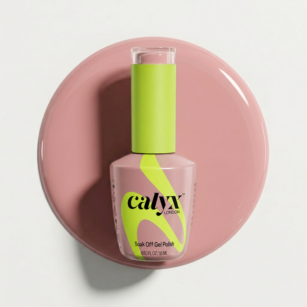 Blushing peach Gel Polish | 028 | 15ml - Calyx Nails India