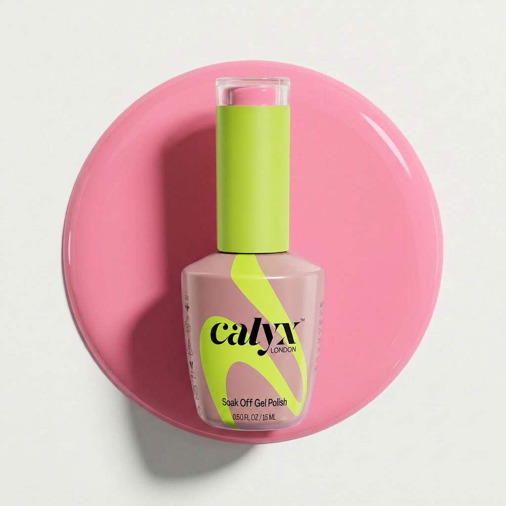 Blush viel Gel Polish | 001 | 15ml - Calyx Nails India