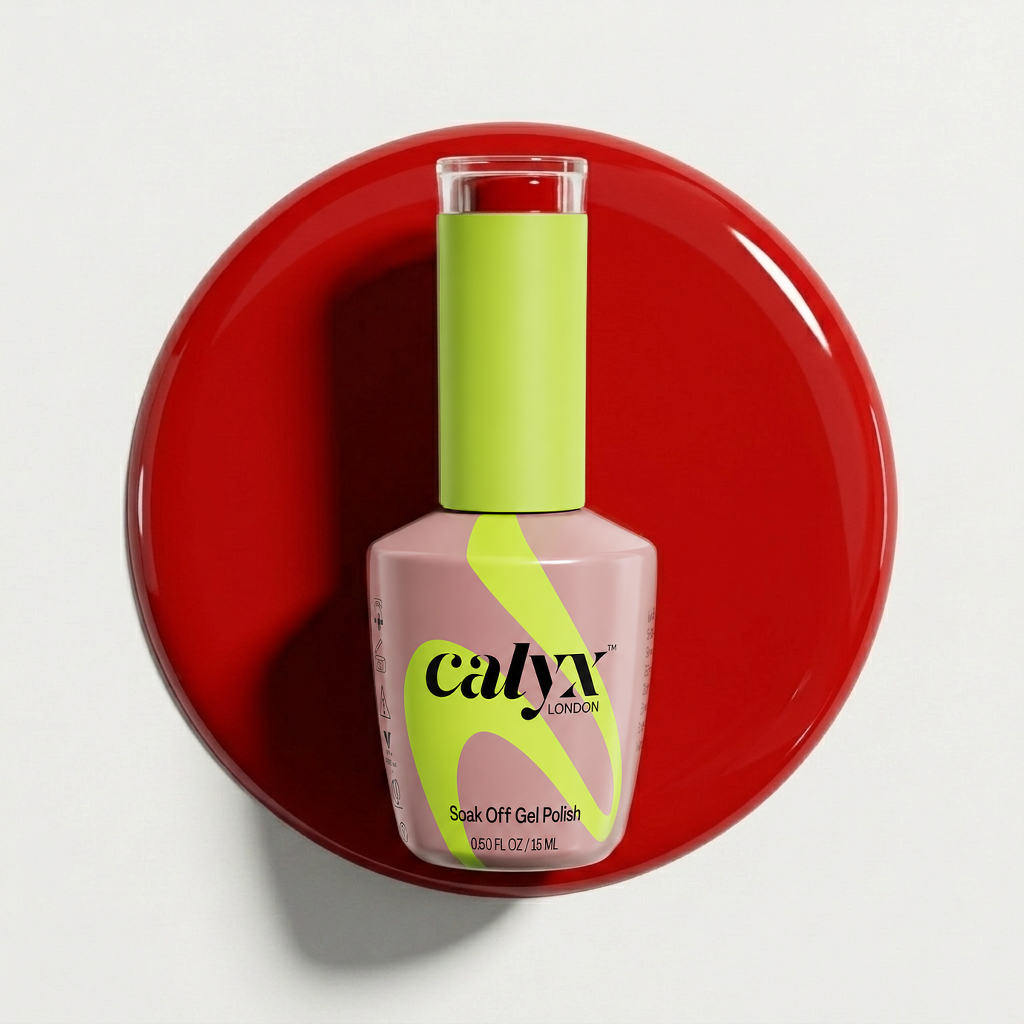 Cherry Spark Gel Polish | 022 | 15ml - Calyx Nails India
