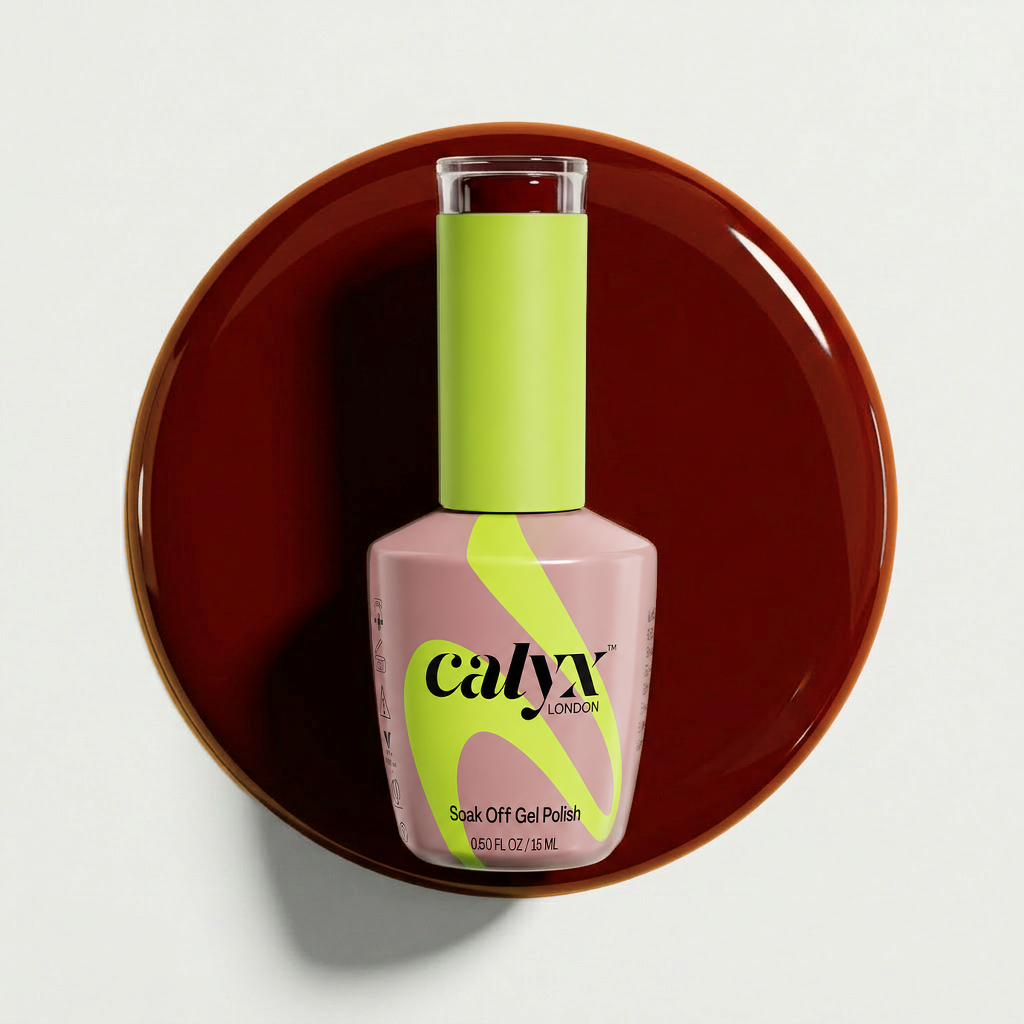 Garnet Glow Gel Polish | 024 | 15ml - Calyx Nails India