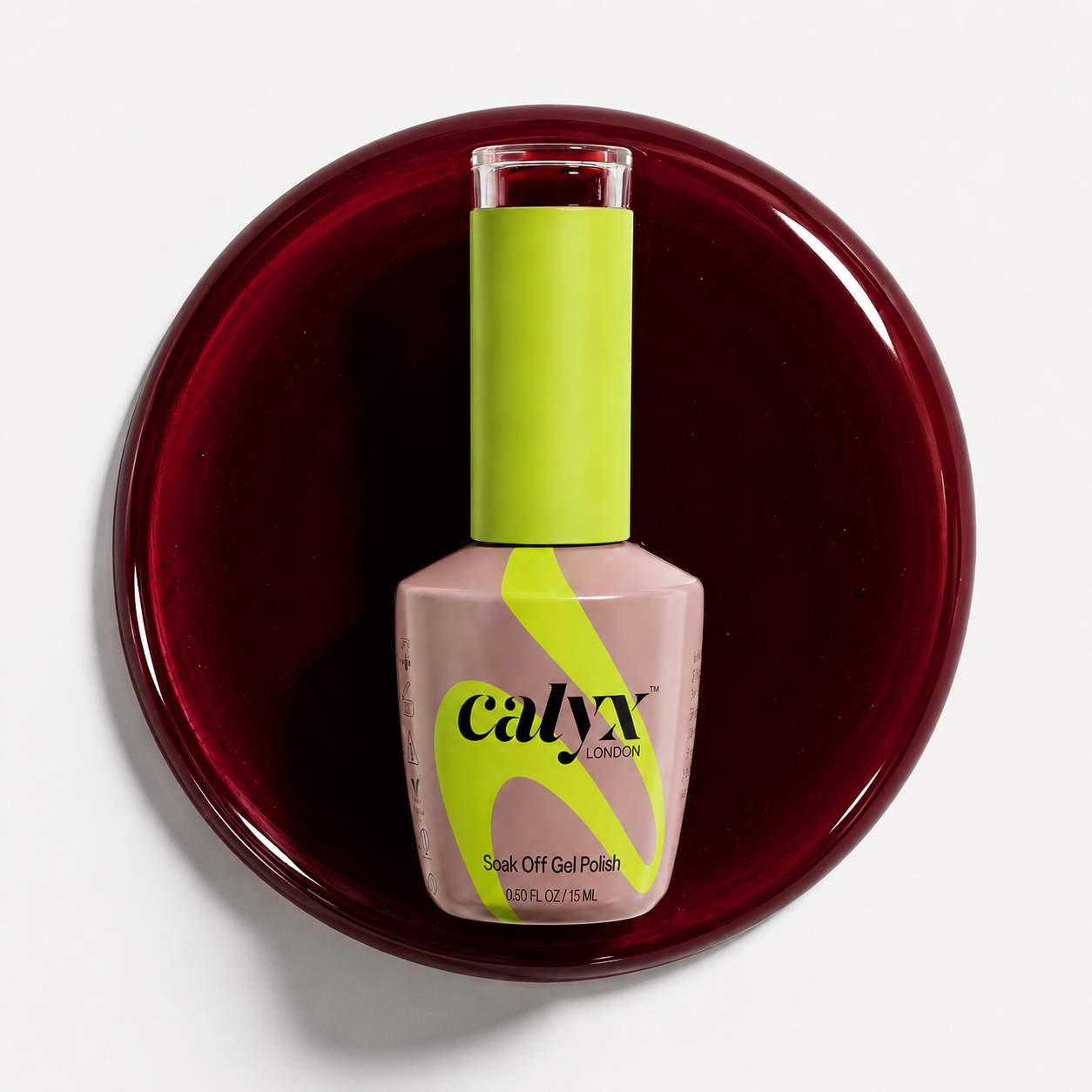 Ox Blood Gel Polish | 025 | 15ml - Calyx Nails India