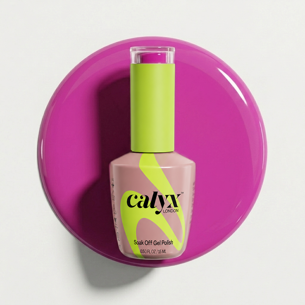 Raspberry Pop Gel Polish | 076 | 15ml - Calyx Nails India