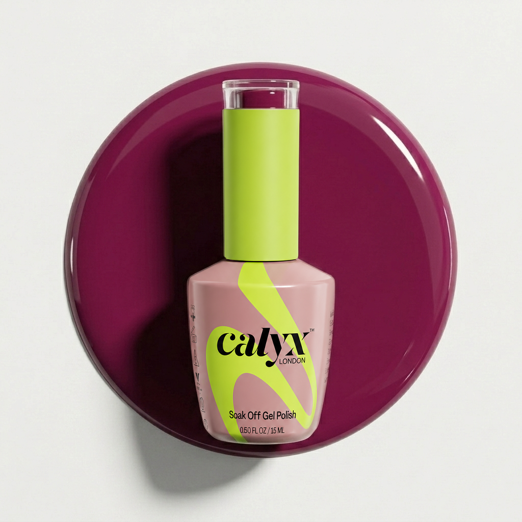 Wine Berry Gel Polish | 058 | 15ml - Calyx Nails India