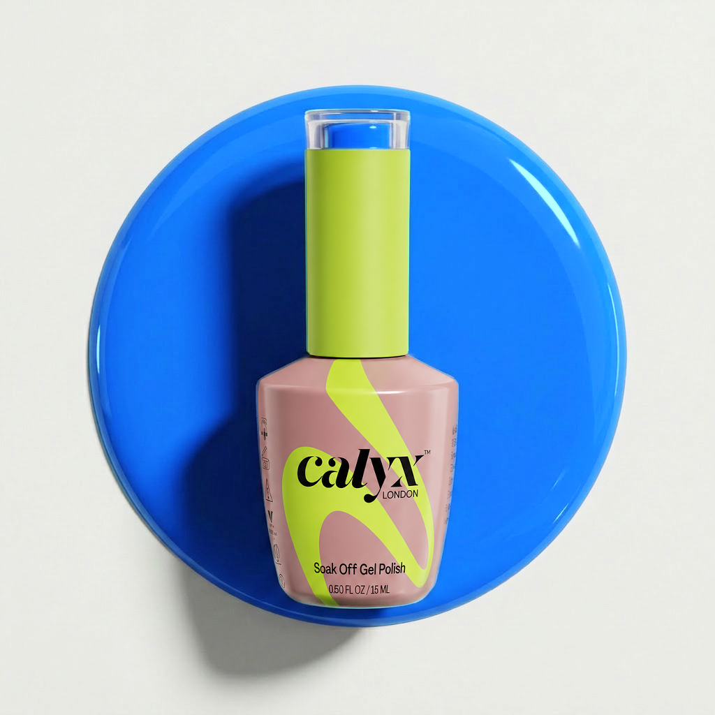 Azure blue Gel Polish | 093 | 15ml - Calyx Nails India