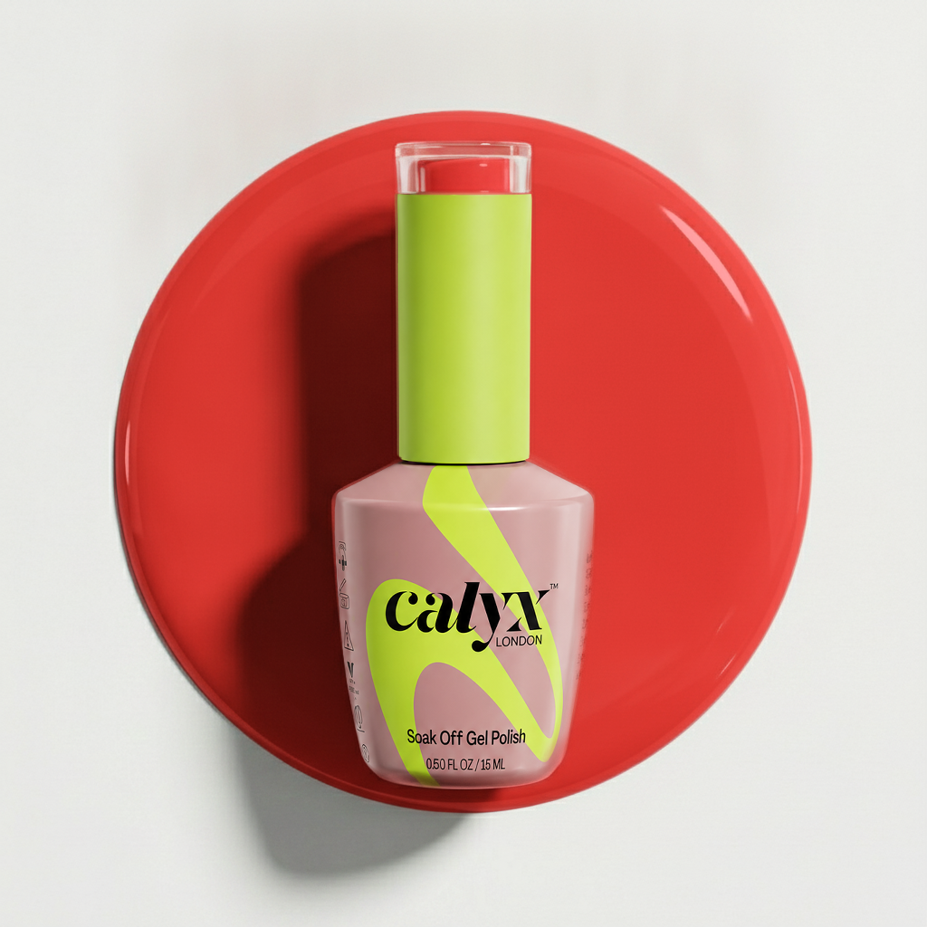 Carmine Gel Polish | 063 | 15ml - Calyx Nails India