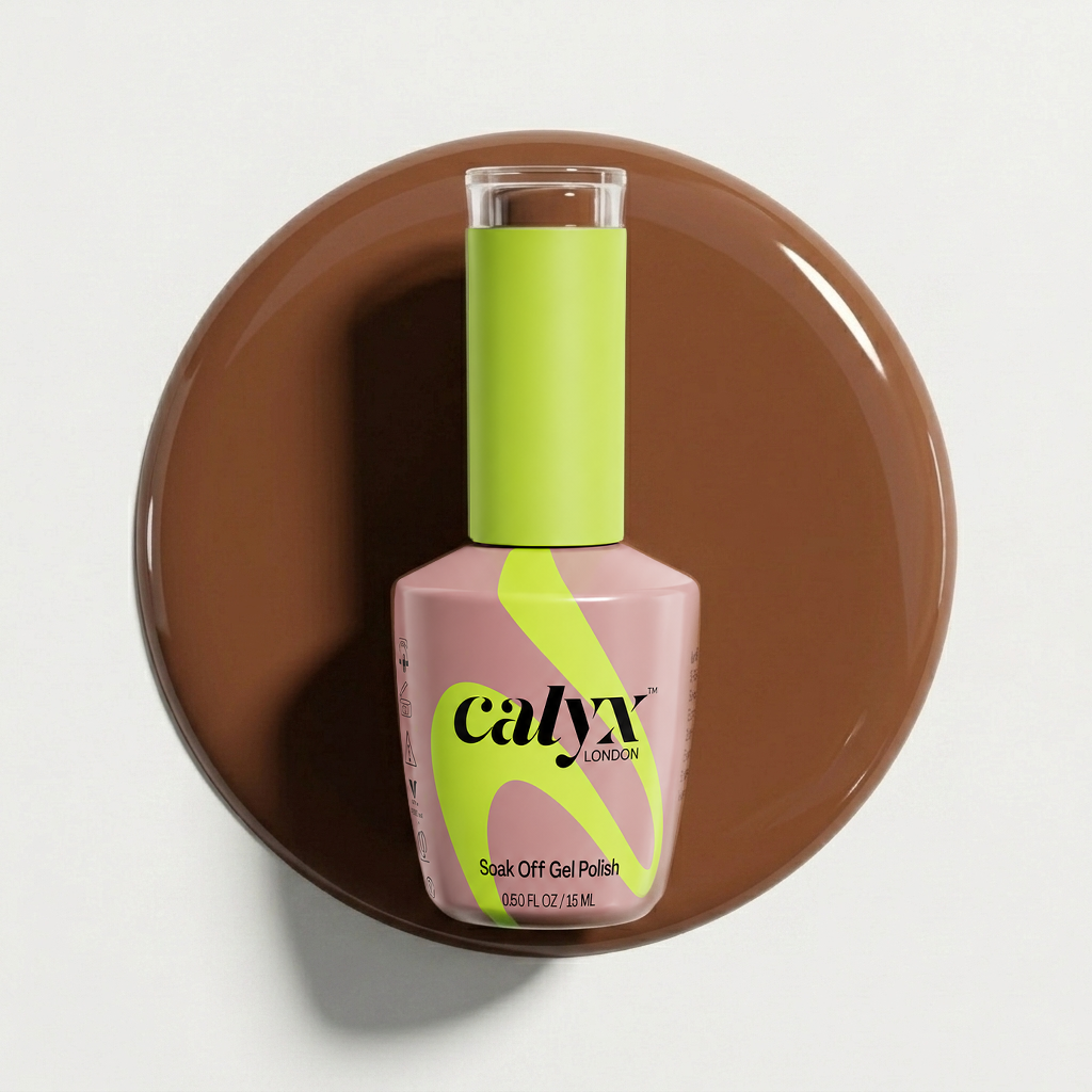 Mocha Bliss Gel Polish | 010 | 15ml - Calyx Nails India
