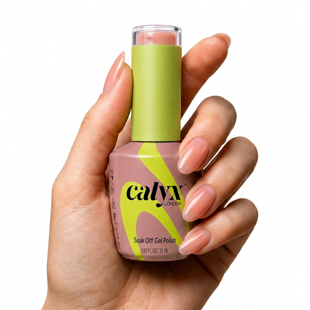 Bare velvet Gel Polish | 002 | 15ml - Calyx Nails India