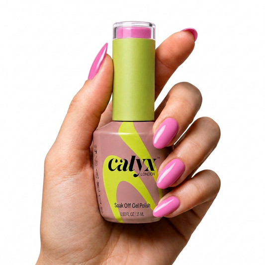 Sakura Pink Gel polish | 018 | 15ml - Calyx Nails India