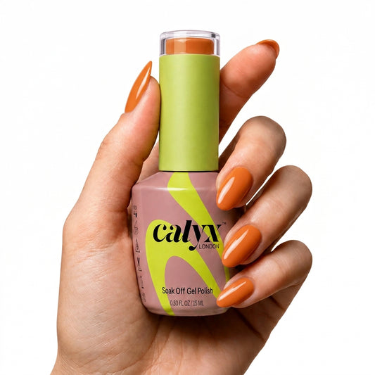 Orange Candy Gel Polish | 122 | 15ml - Calyx Nails India