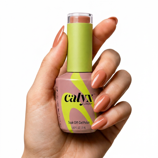 Peachy Glow Gel Polish | 121 | 15ml - Calyx Nails India