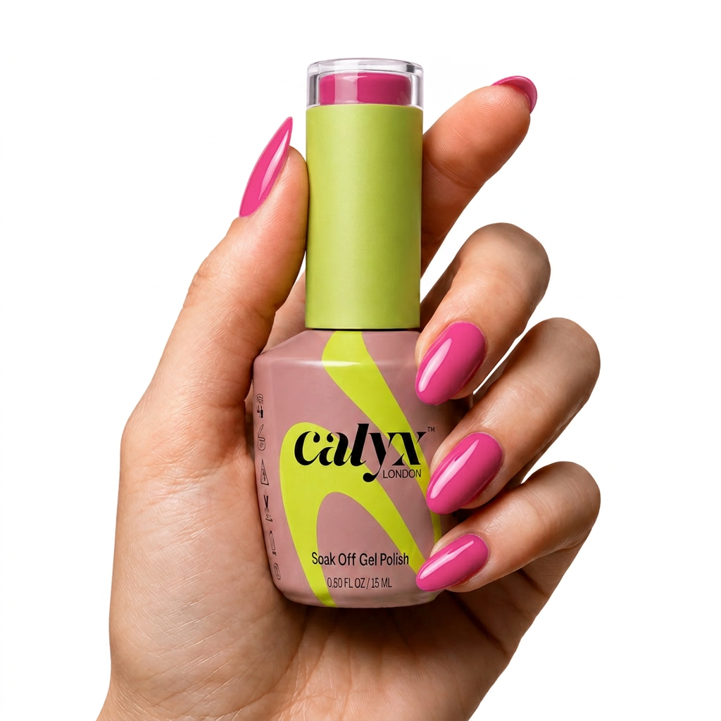 Pink Passion Gel Polish | 052 | 15ml - Calyx Nails India