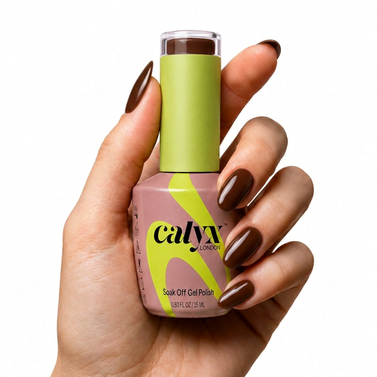 Smoky Mocha Gel Polish | 135 | 15ml - Calyx Nails India