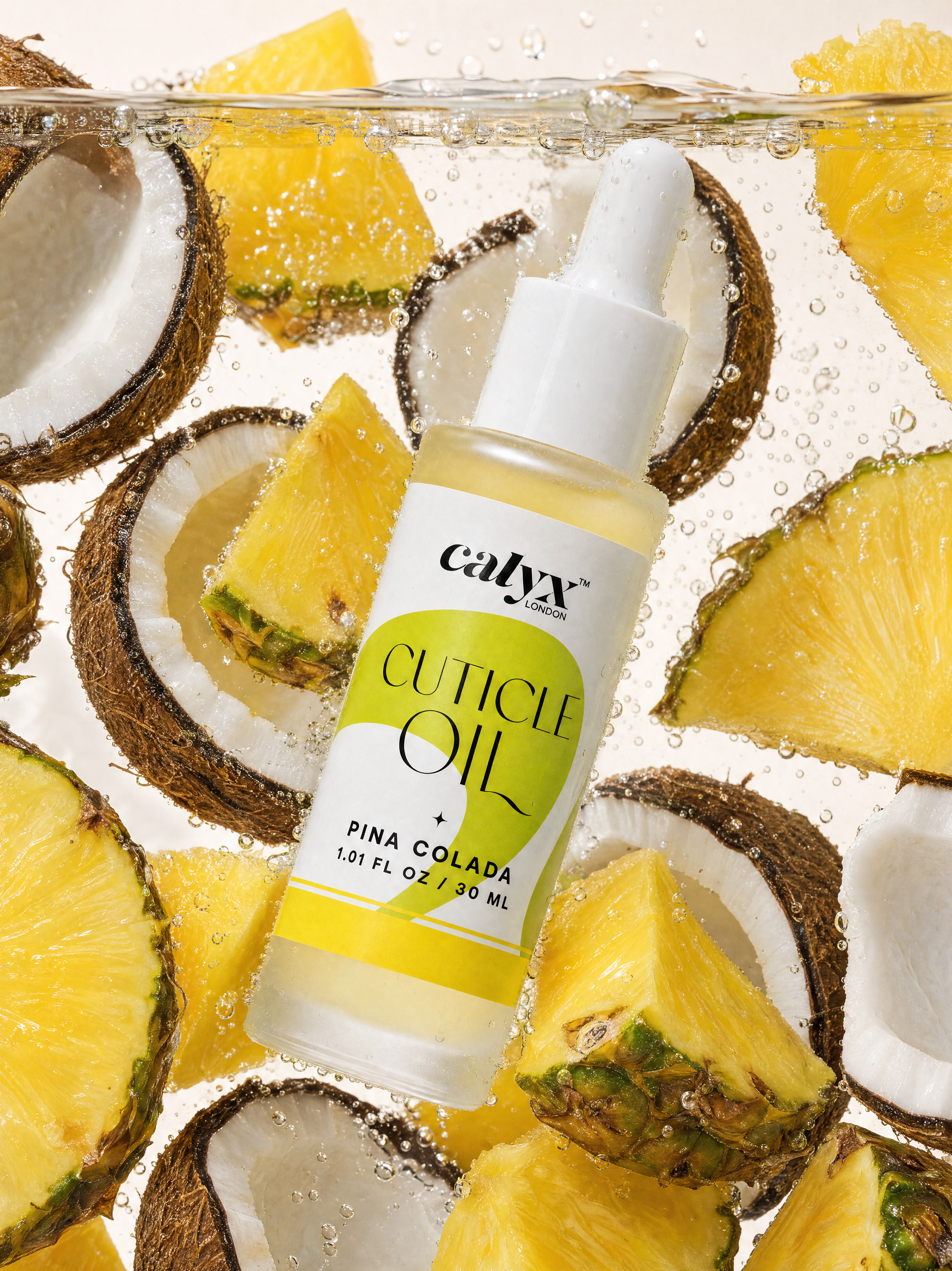 Pina Colada Cuticle Oil | 30ml - Calyx Nails India