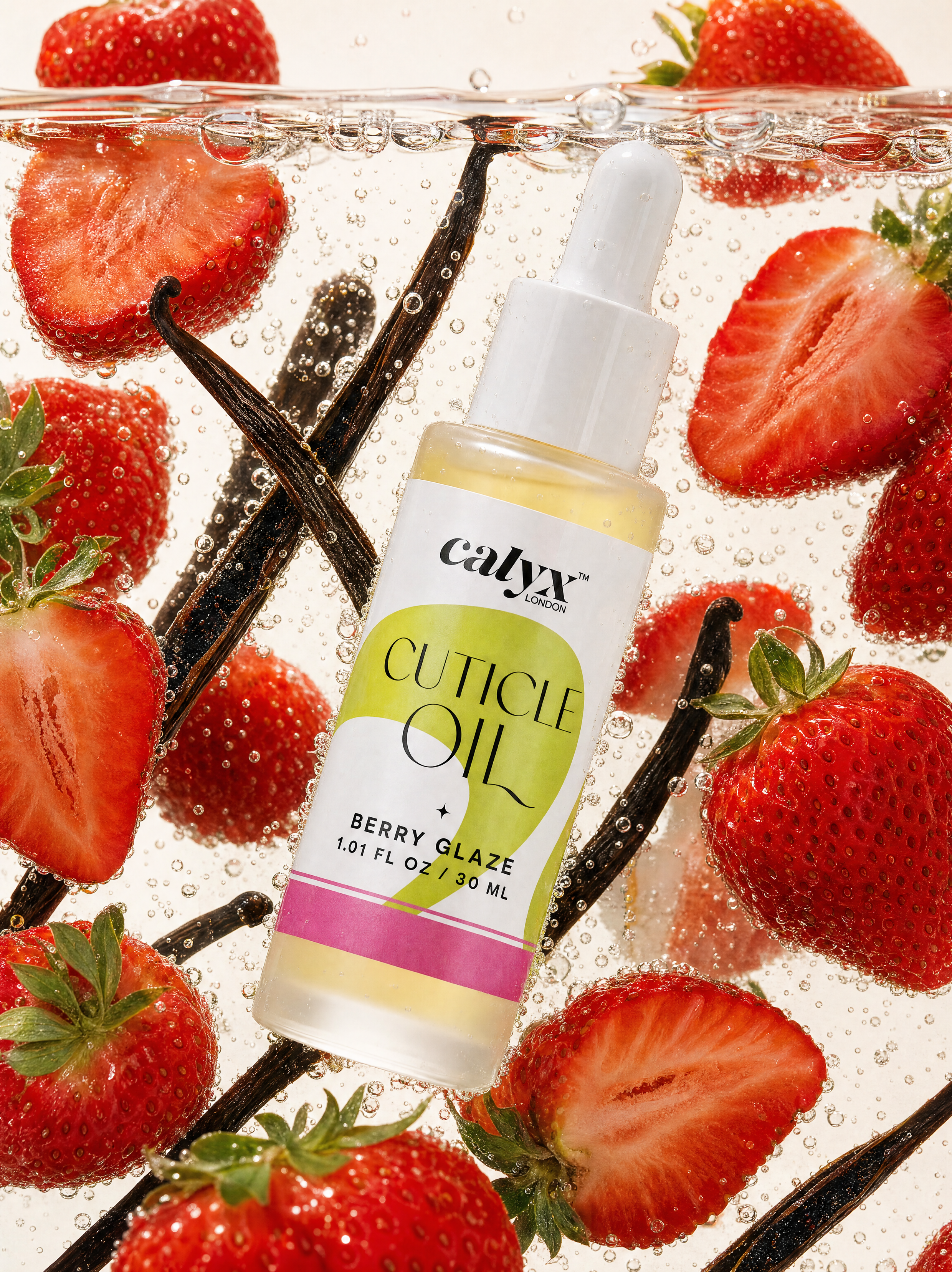 Berry Glaze Cuticle Oil | 30ml - Calyx Nails India