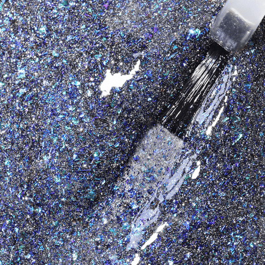 Calyx glitter gel nail polish sparkling nail art shade for manicure