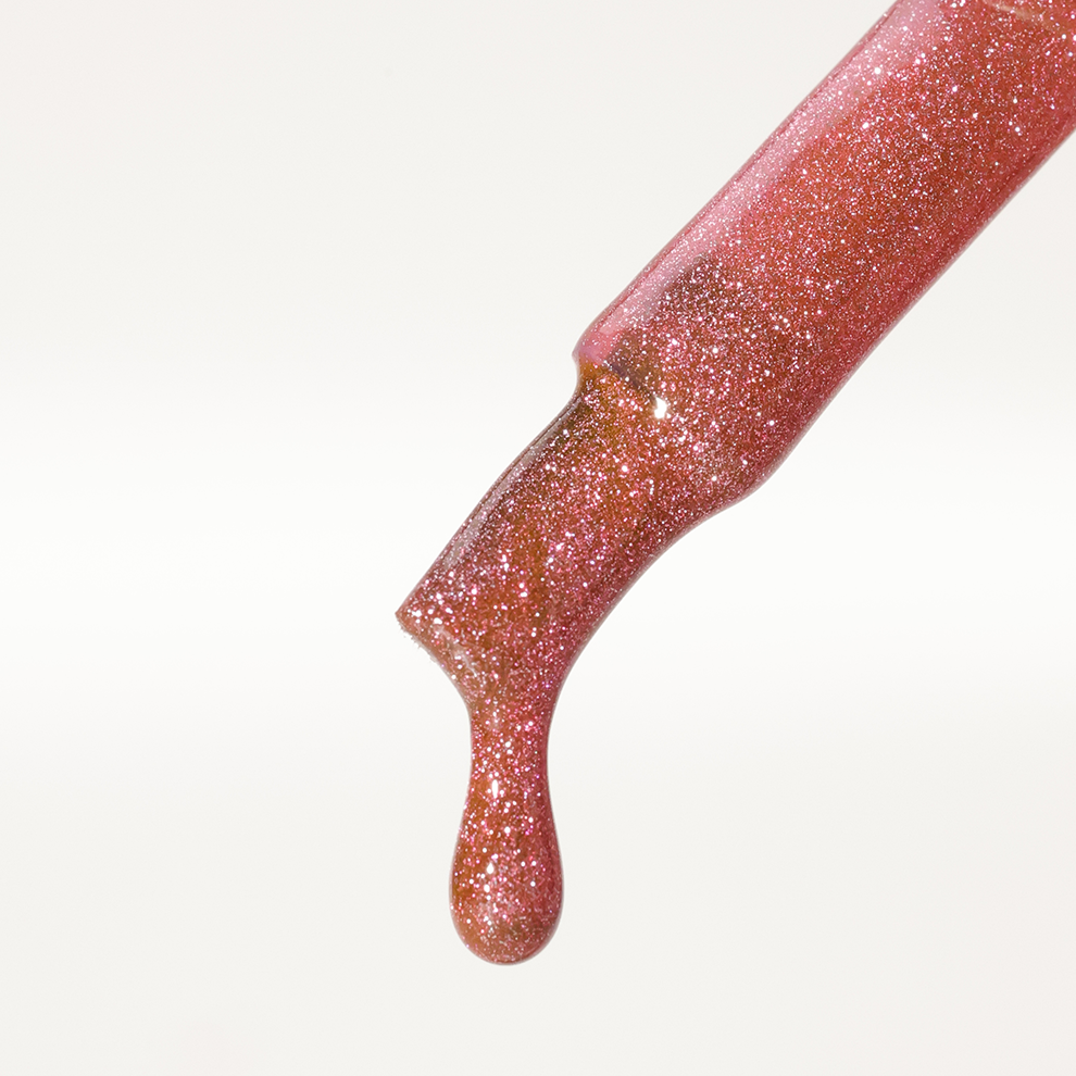 Pink Riviera Starfall Cat-Eye Gel Polish | 219 | 15ml - Calyx Nails India