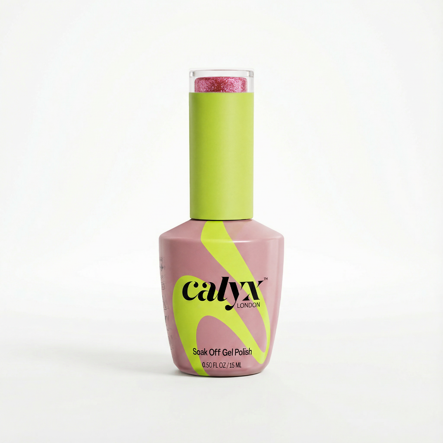Pink Riviera Starfall Cat-Eye Gel Polish | 219 | 15ml - Calyx Nails India
