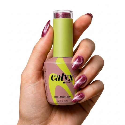 Royal Muse Starfall Cat-Eye Gel Polish | 220 | 15ml - Calyx Nails India
