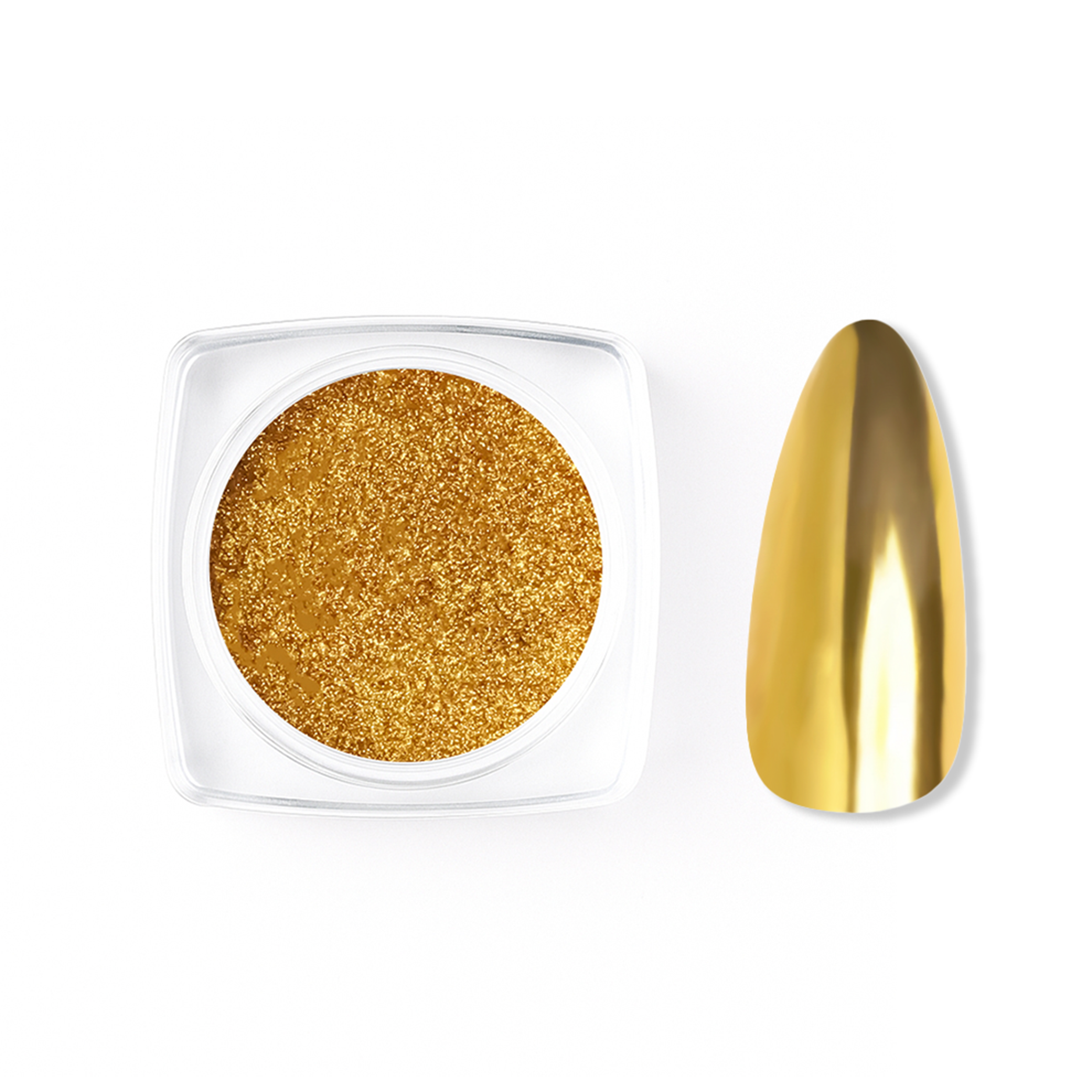 Sun Metal Chrome Powder | CR - 008 - Calyx Nails India