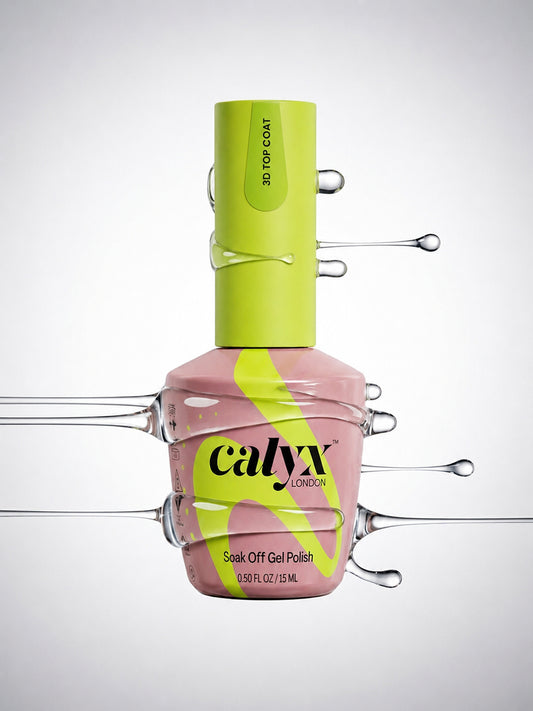 3D Top Coat | 15ml - Calyx Nails India