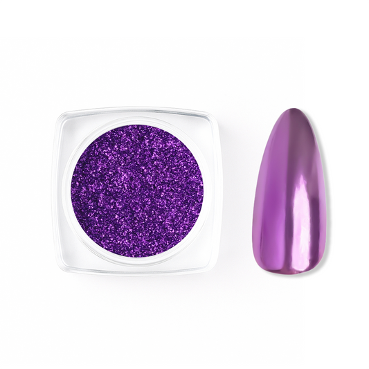 Violet Venom Chrome Powder | CR - 004 - Calyx Nails India