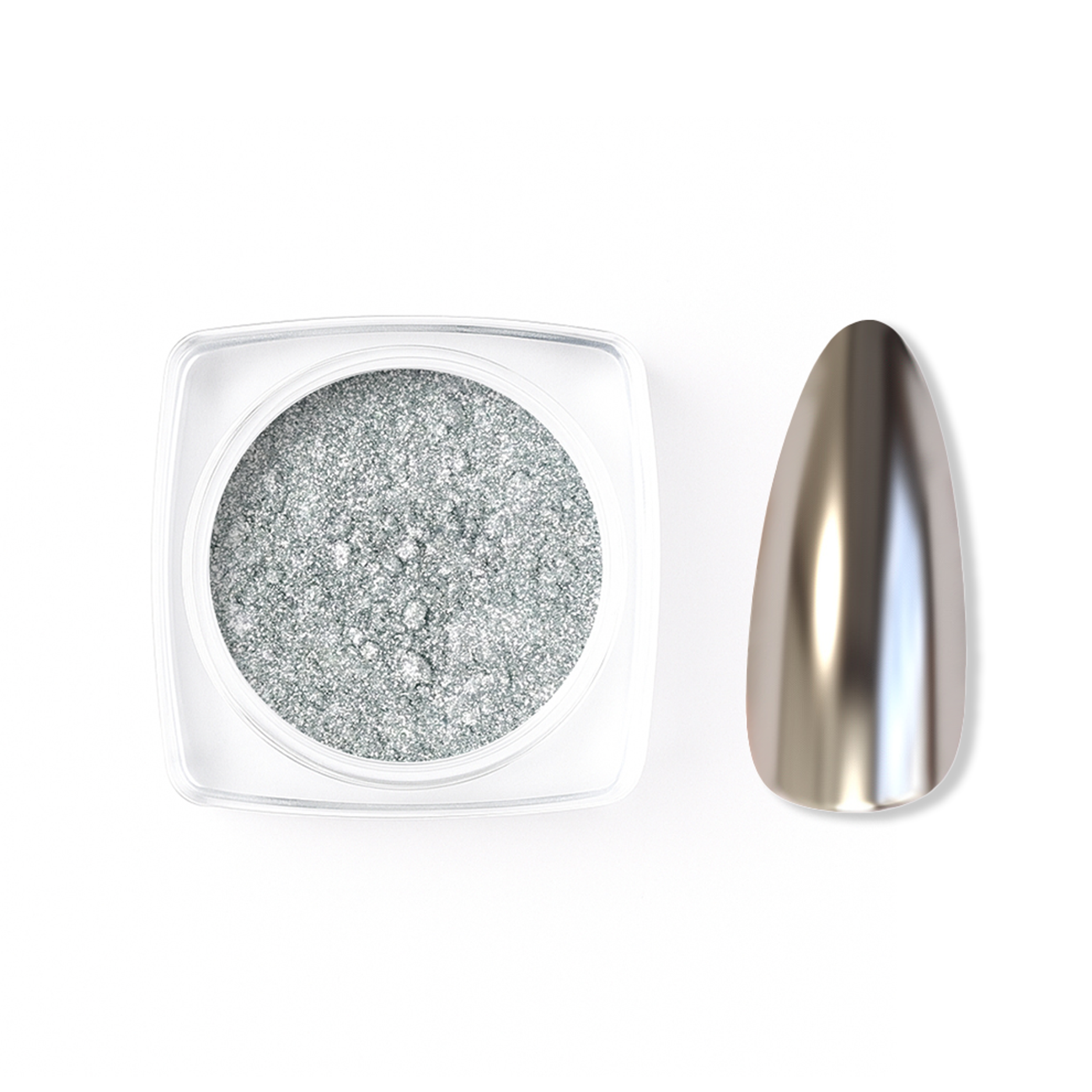 Lunar Foil Chrome Powder | CR - 001 - Calyx Nails India