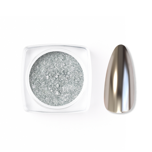 Lunar Foil Chrome Powder | CR - 001 - Calyx Nails India