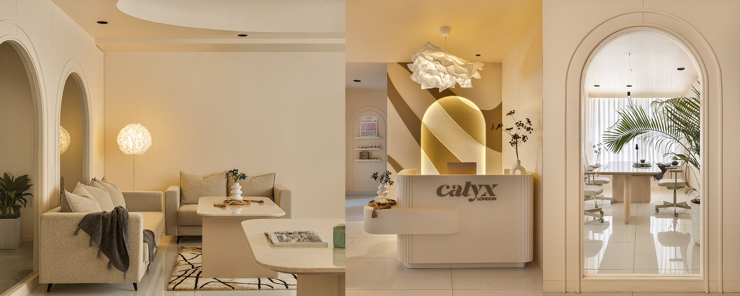 Calyx Nails professional nail art brand team working in nail studio - Calyx Nails India