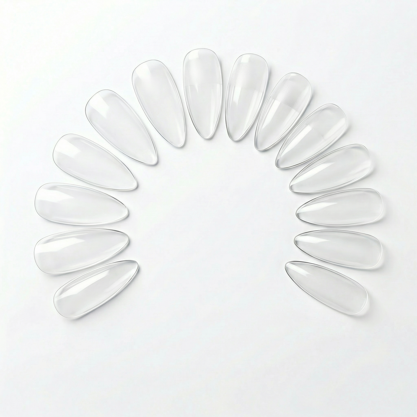 Soft Gel Tips - Almond - Calyx Nails India