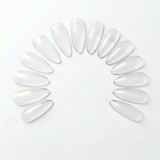 Soft Gel Tips - Almond - Calyx Nails India
