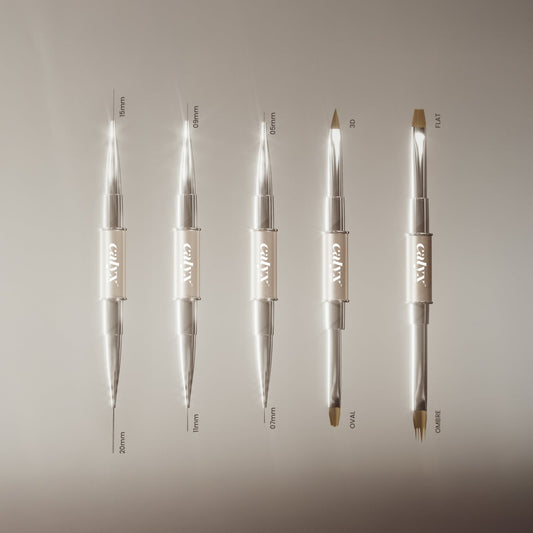 Nail Art Brush Set (5pcs) - Calyx Nails India