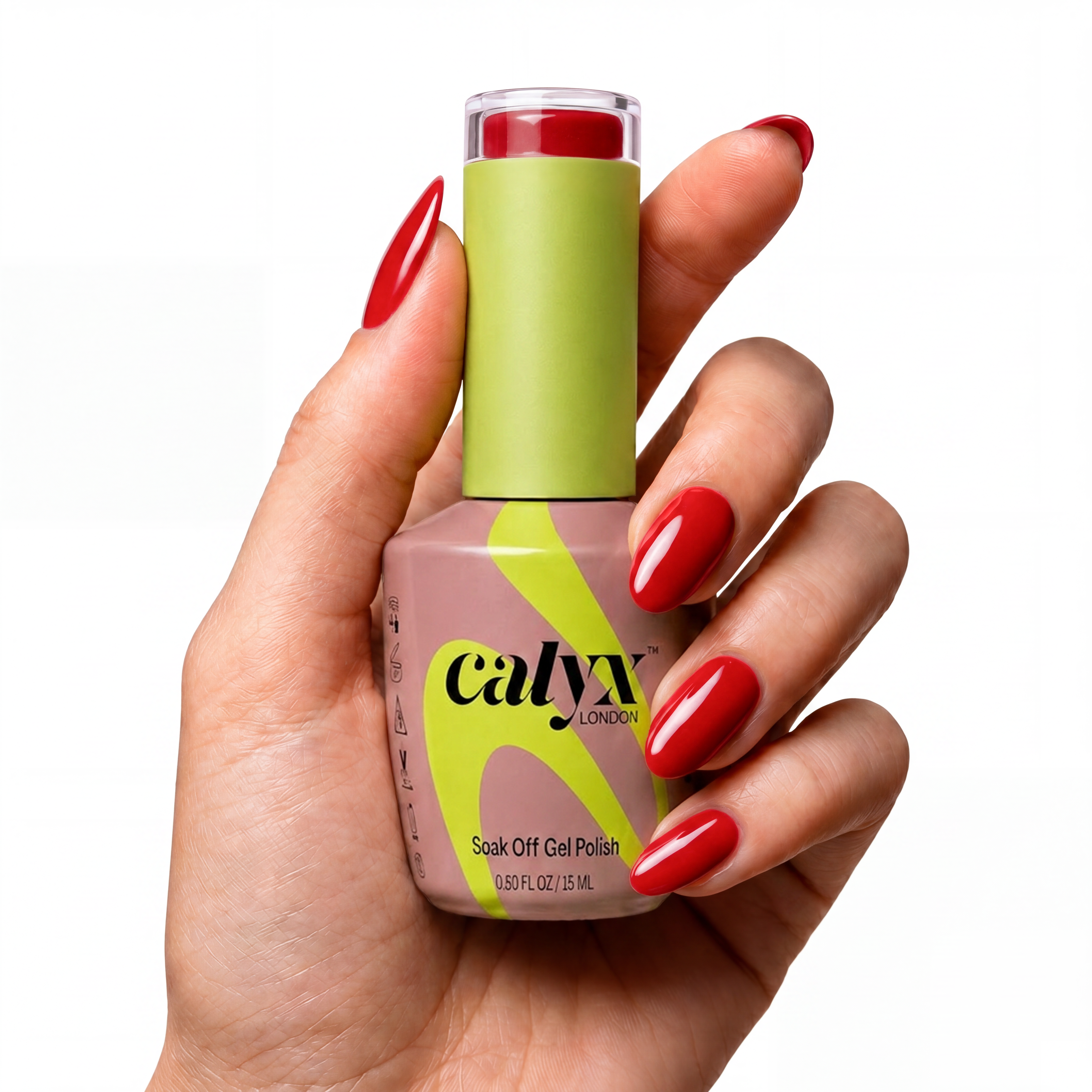 Carmine Gel Polish | 063 | 15ml - Calyx Nails India
