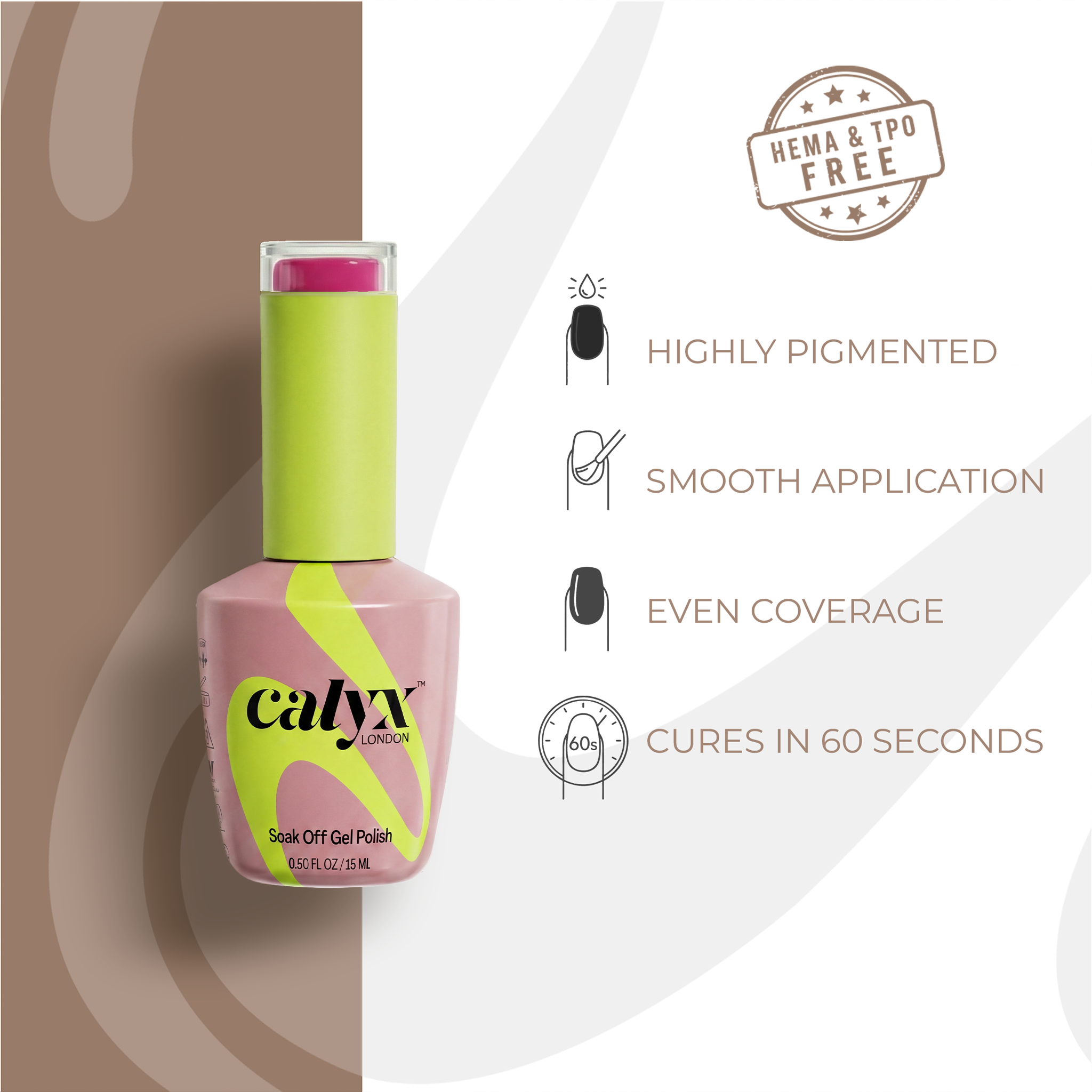 Flamingo Go Gel Polish | 019 | 15ml - Calyx Nails India