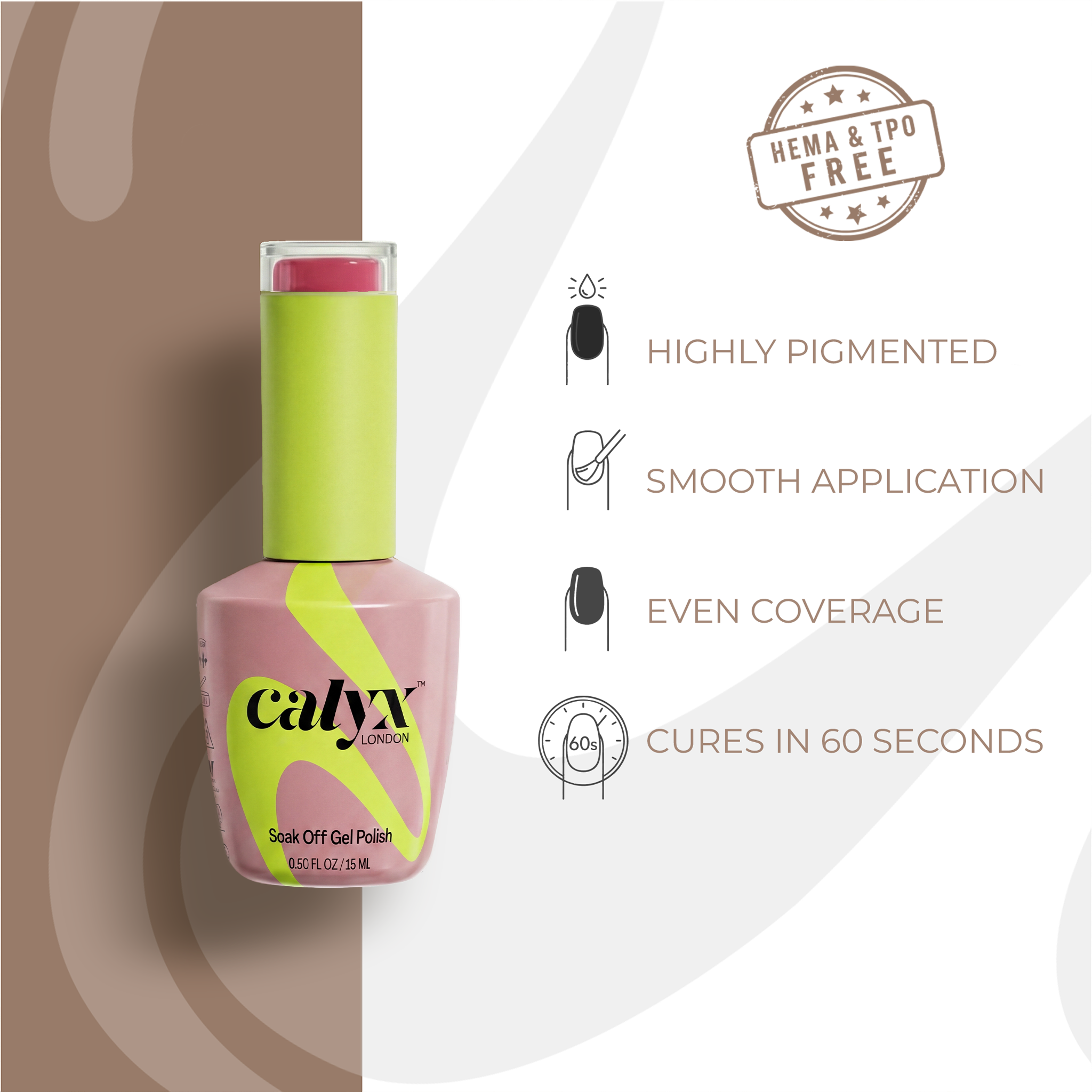 Indian Brick Gel Polish | 032 | 15ml - Calyx Nails India