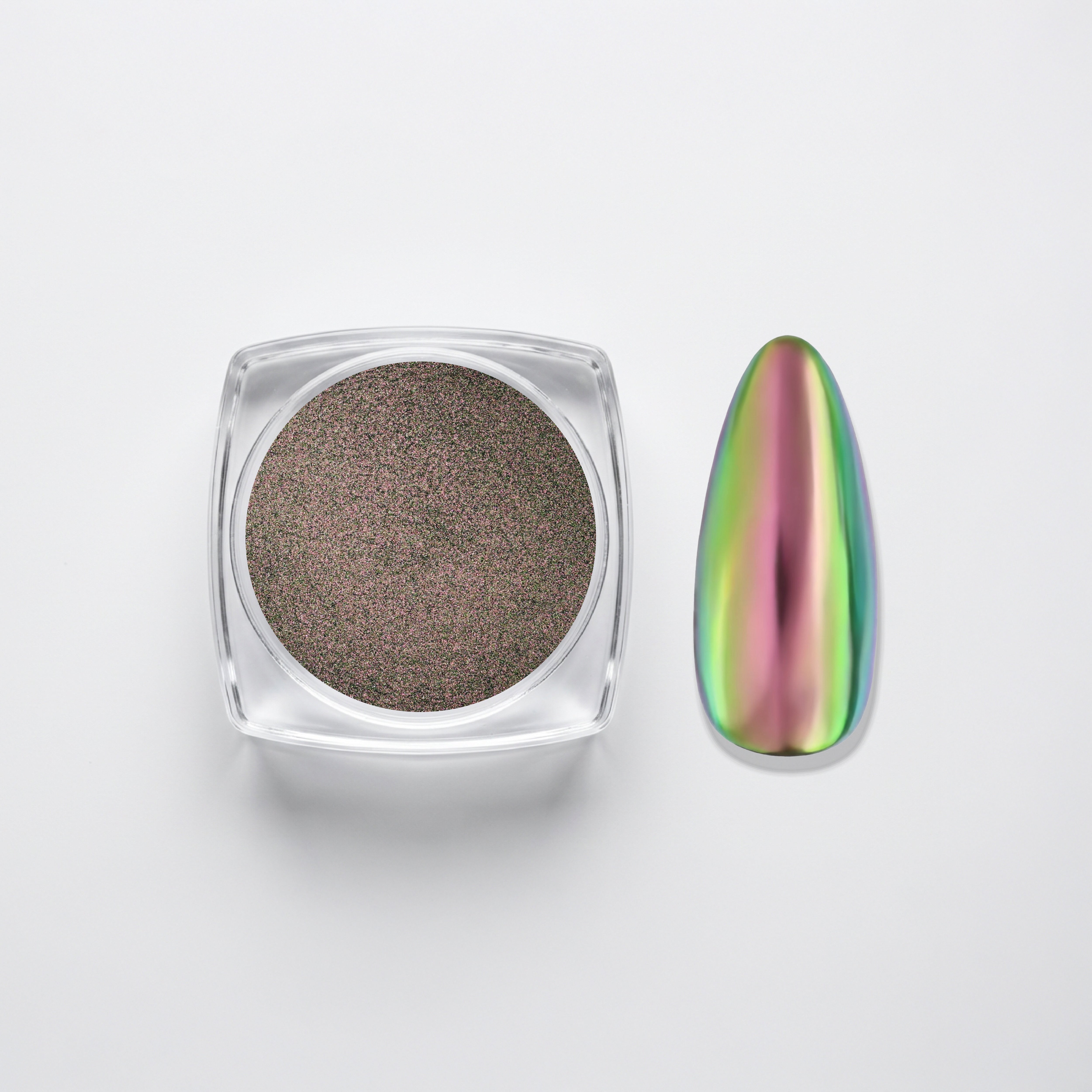 Iridescent Ivy Duo Chrome Powder | DC - 016 - Calyx Nails India