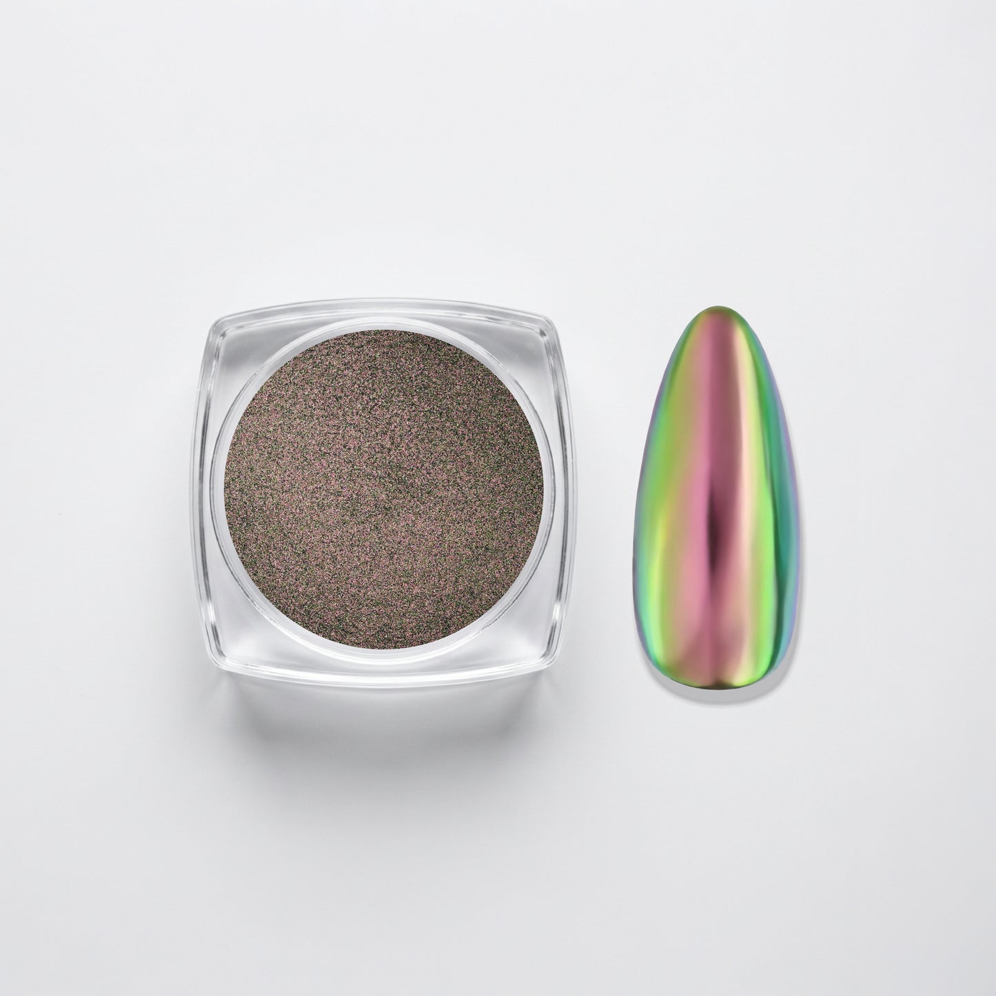 Iridescent Ivy Duo Chrome Powder | DC - 016 - Calyx Nails India