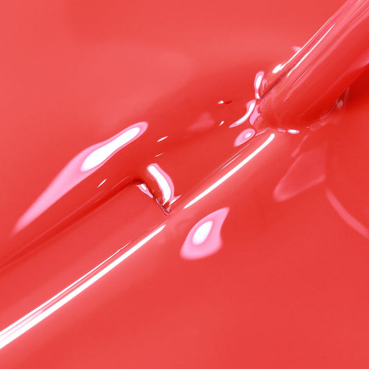 Fiery red