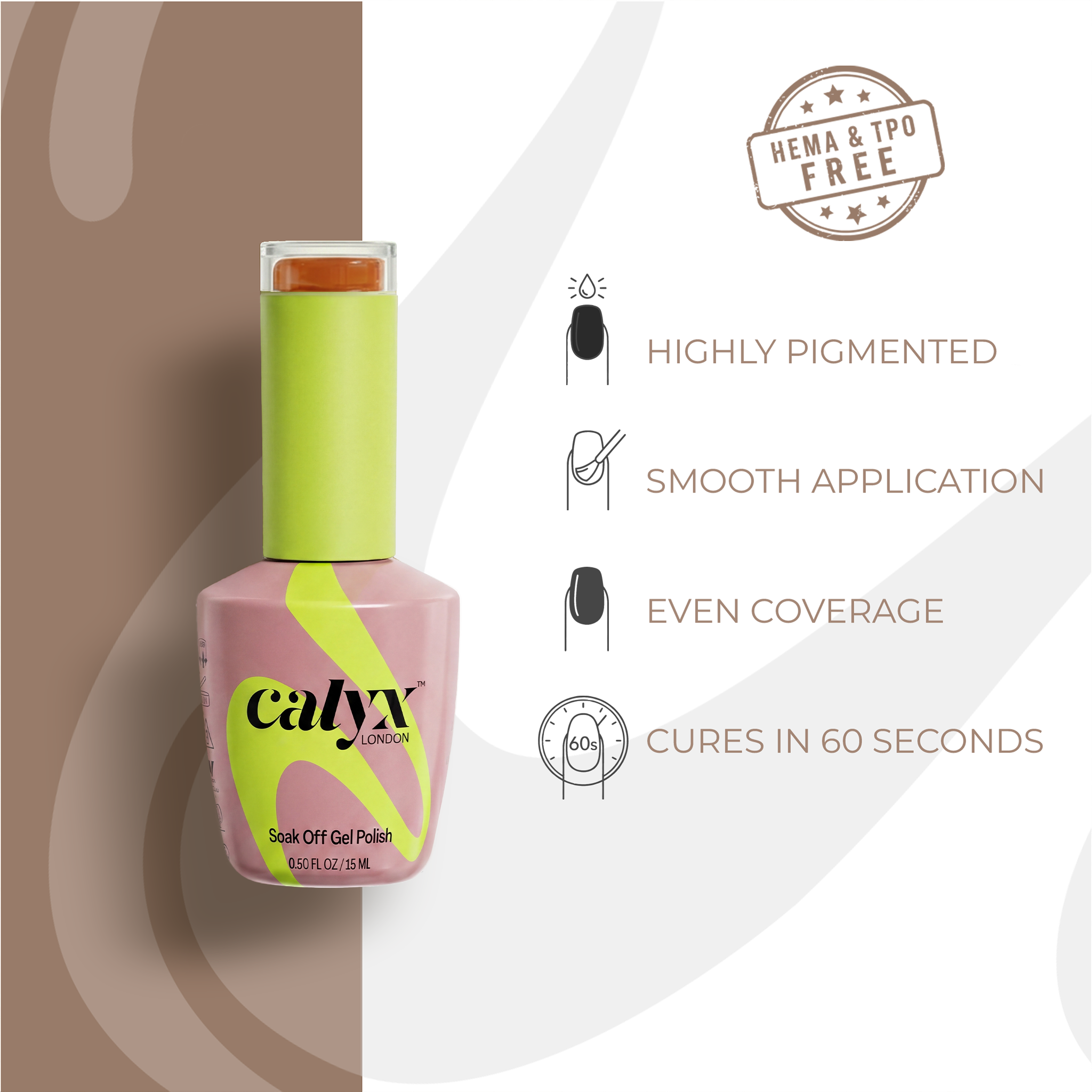 Nude Whisper Gel Polish | 009 | 15ml - Calyx Nails India