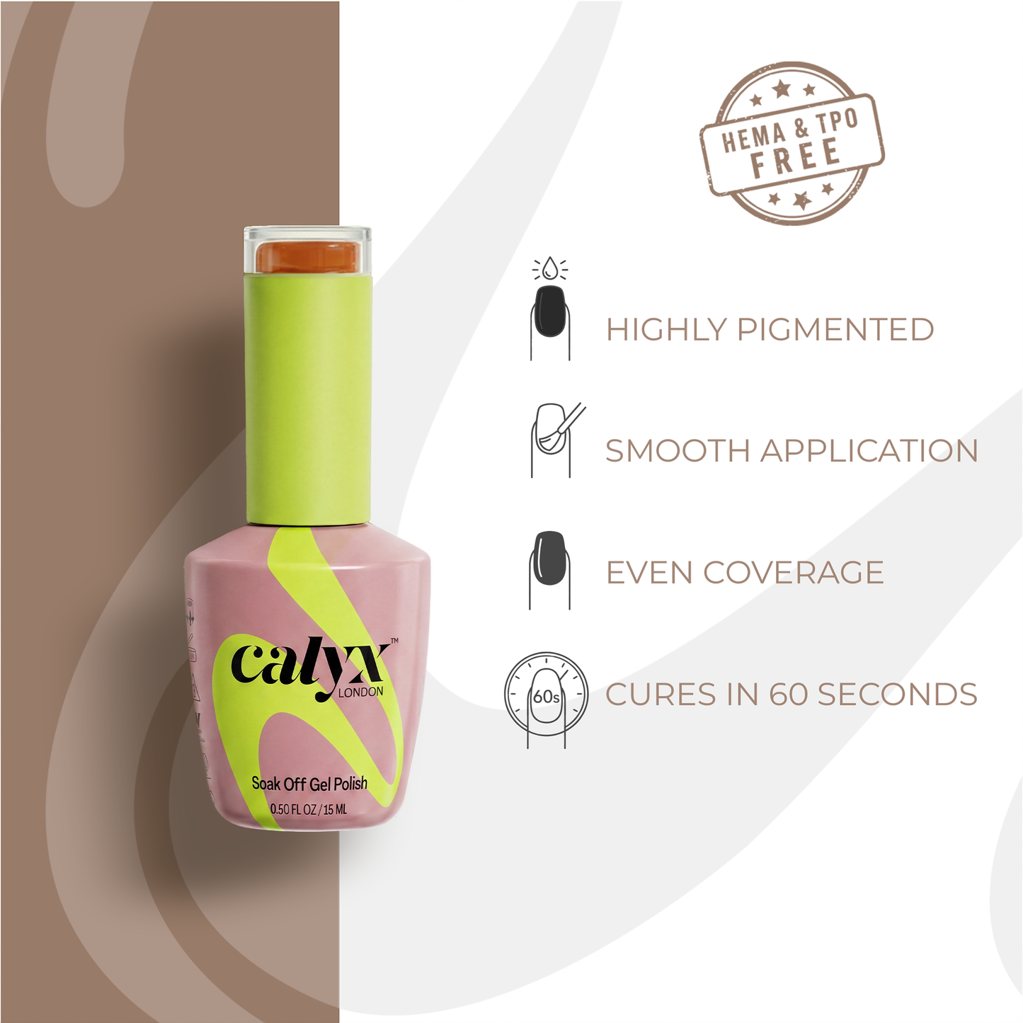 Nude Whisper Gel Polish | 009 | 15ml - Calyx Nails India