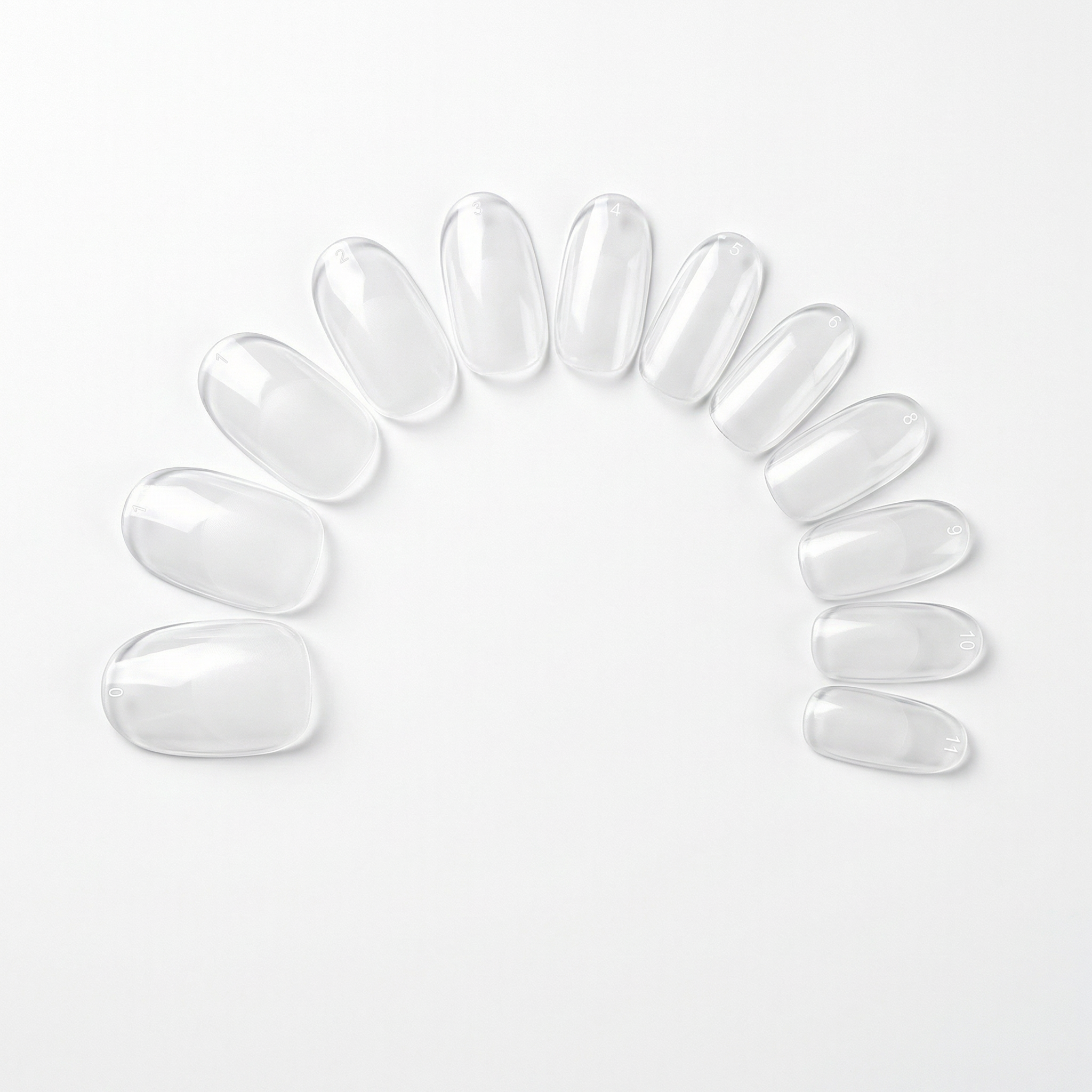 Soft Gel Tips - Oval - Calyx Nails India