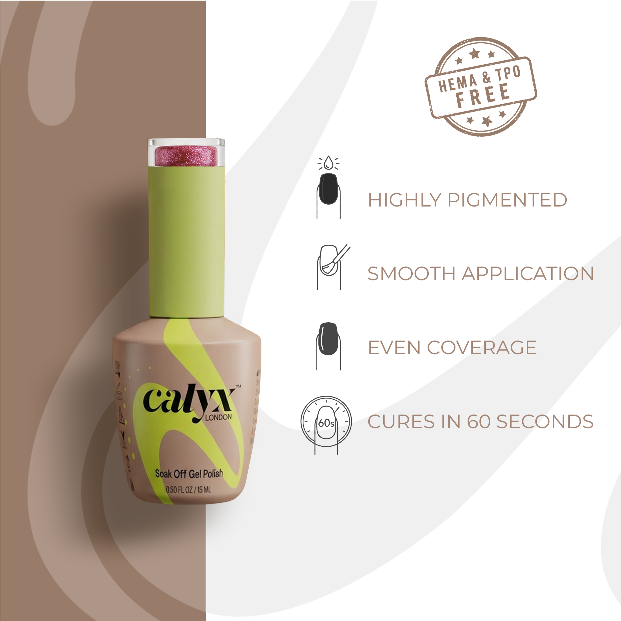 Pink Riviera Gel Polish | 219 | 15ml - Calyx Nails India