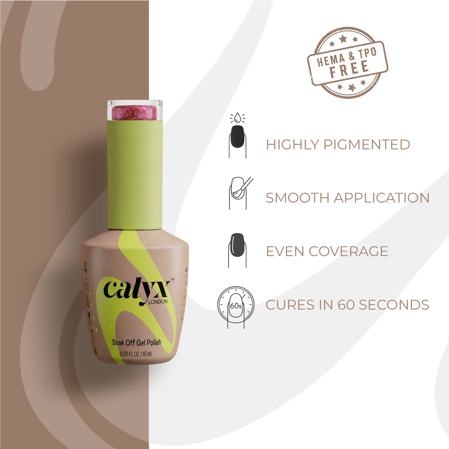 Pink Riviera Gel Polish | 219 | 15ml - Calyx Nails India